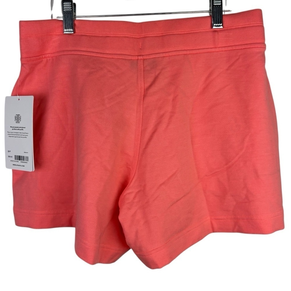 Athleta NWT Balance 4" Shortie in Coral Size Small - Picture 2 of 6